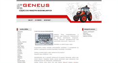 Desktop Screenshot of geneus.pl